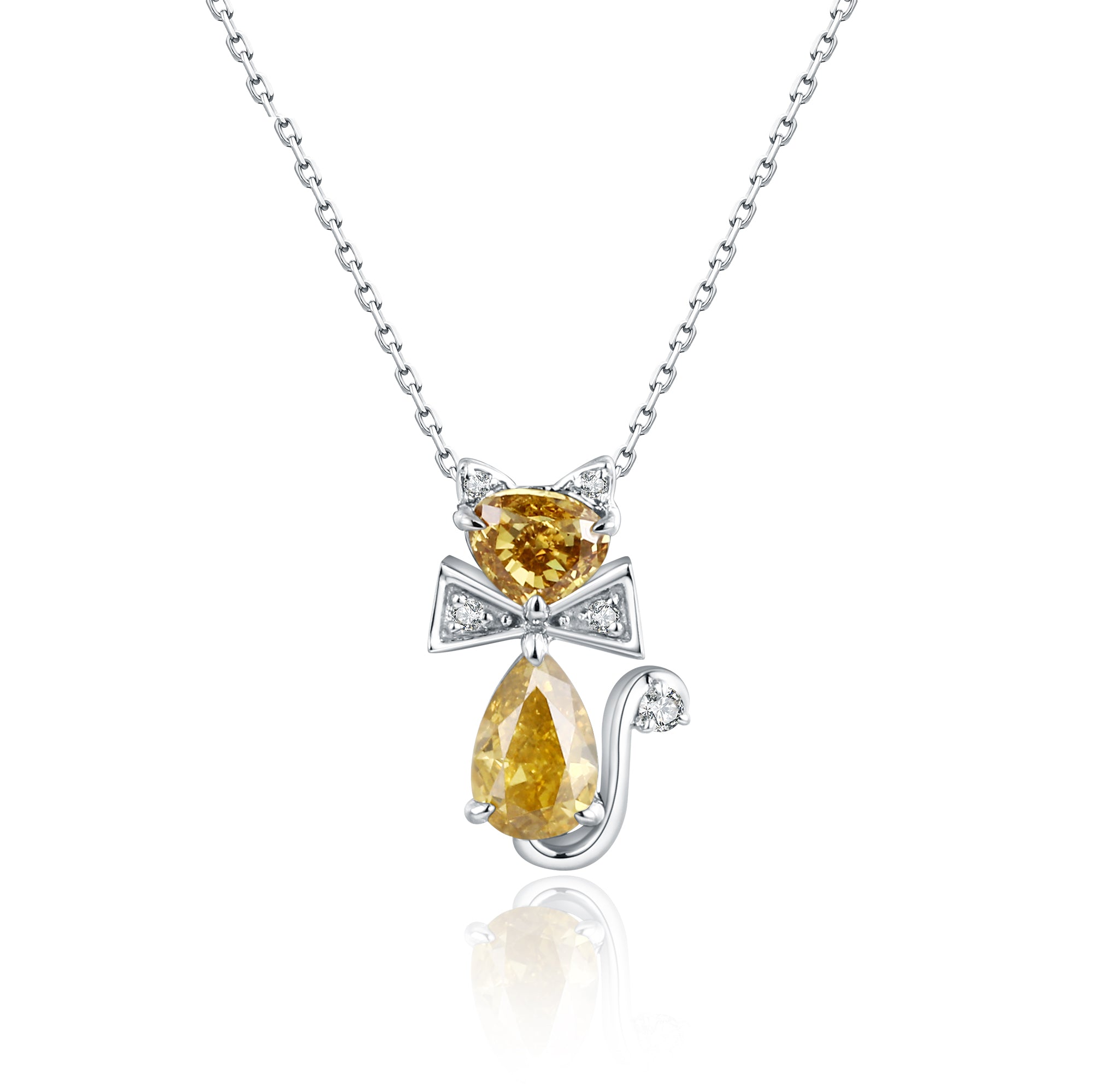 Natural Colour Diamond Pendant