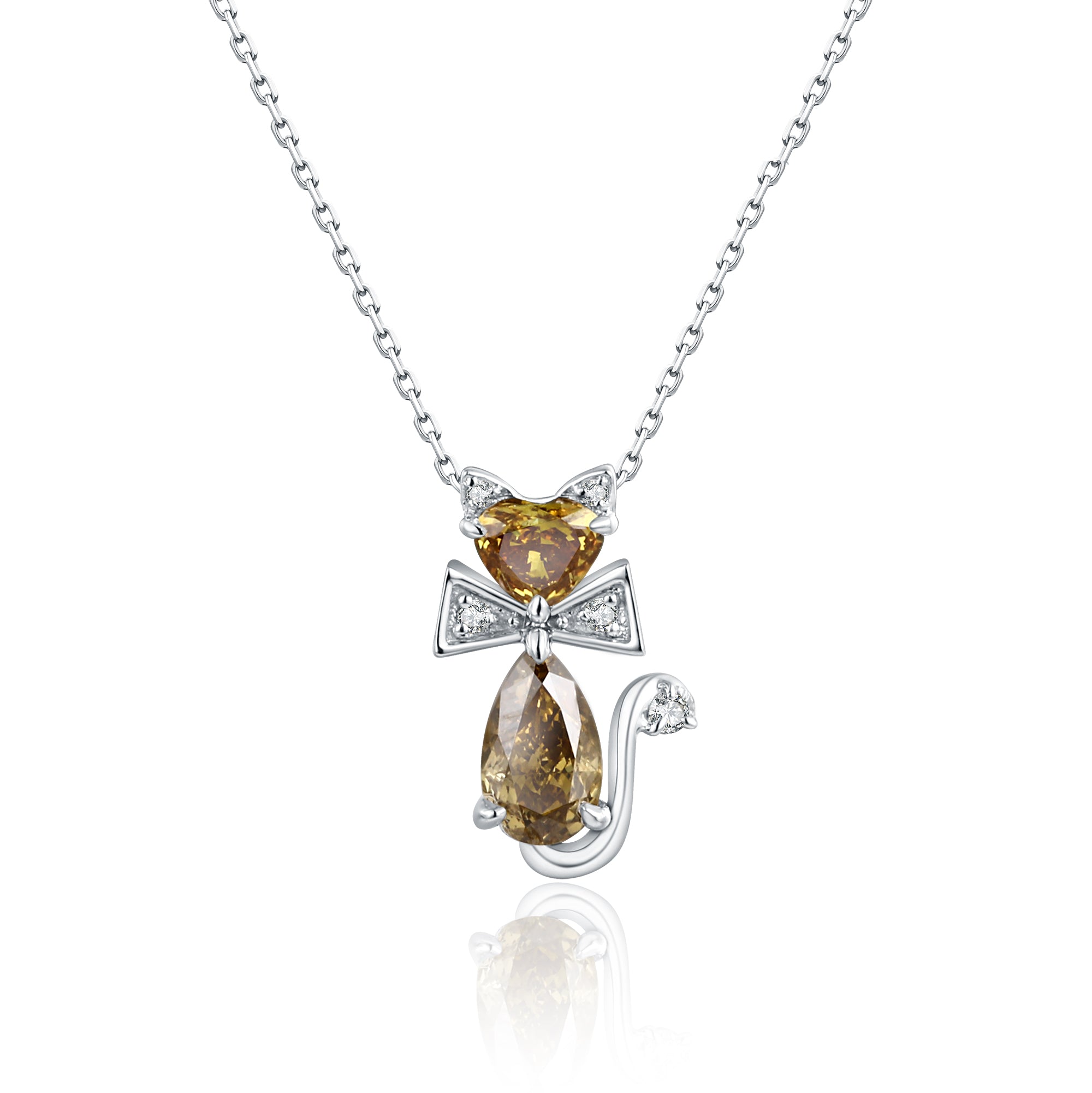 Natural Colour Diamond Pendant