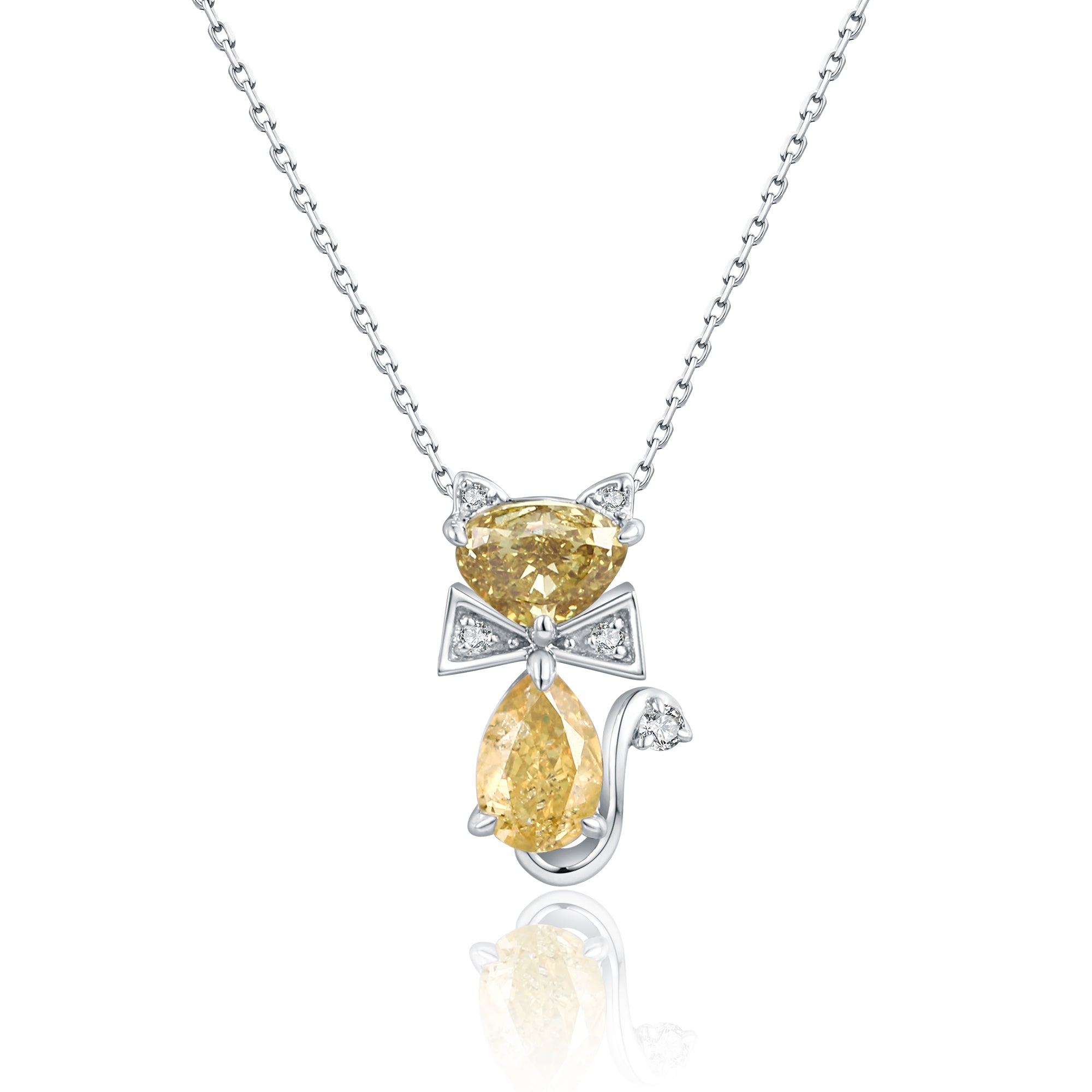 Natural Colour Diamond Pendant