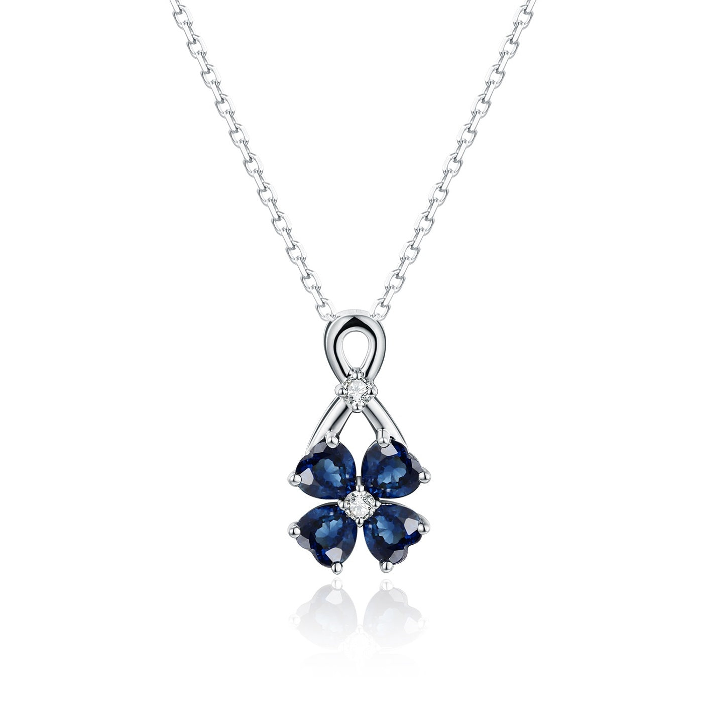 Sapphire and Diamond Pendant