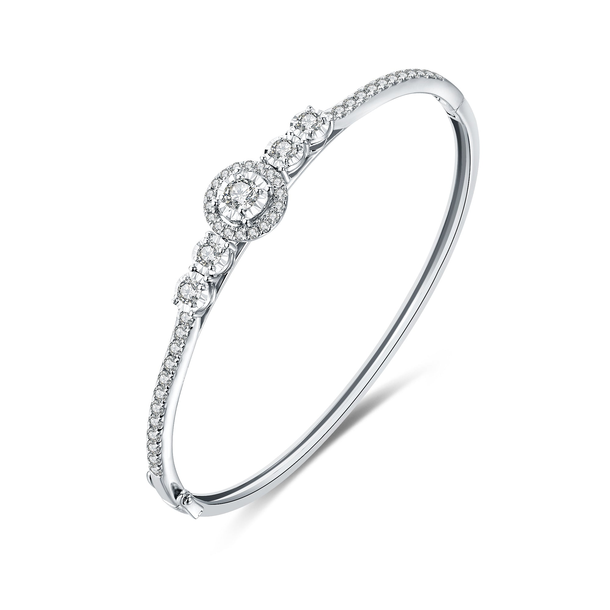 Bridal Diamond Bangle