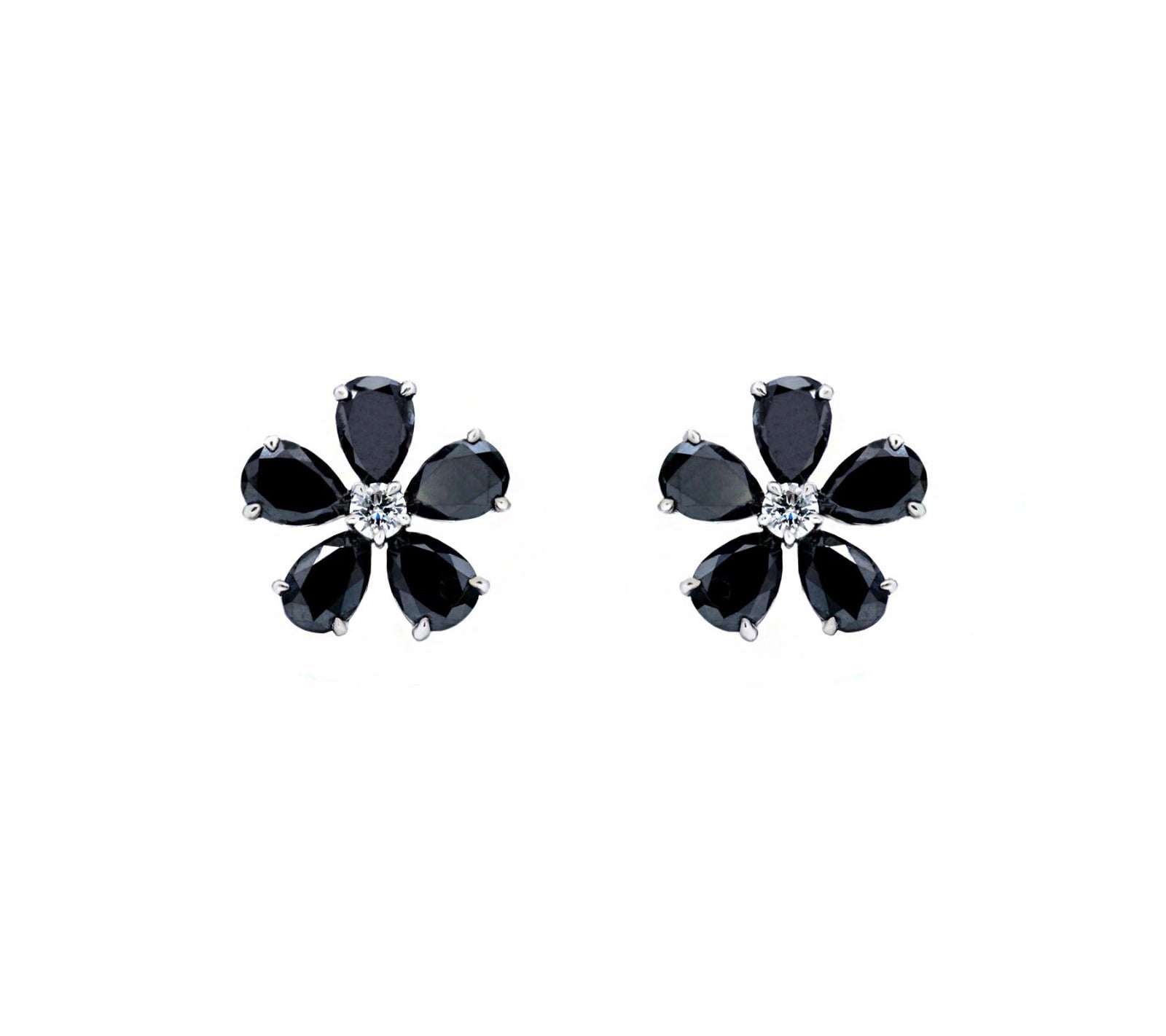 Black & White Diamond Earrings