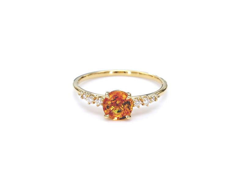 Multi Sapphire Diamond Ring