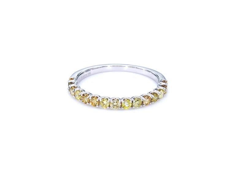 Classic Diamond Half Eternity Ring