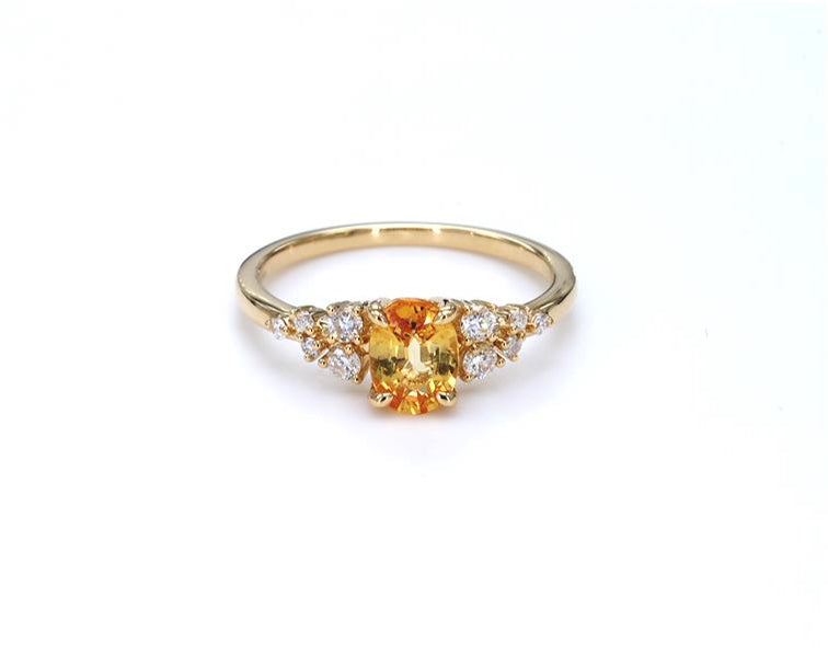 Shades of Sun Diamond Ring