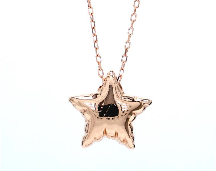 Star Foil Ballon Pendant with Chain