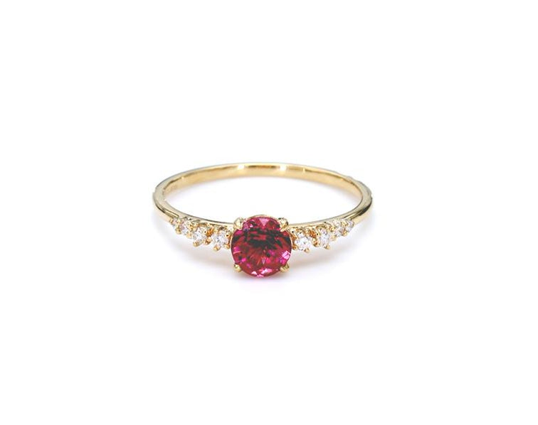 Multi Sapphire Diamond Ring