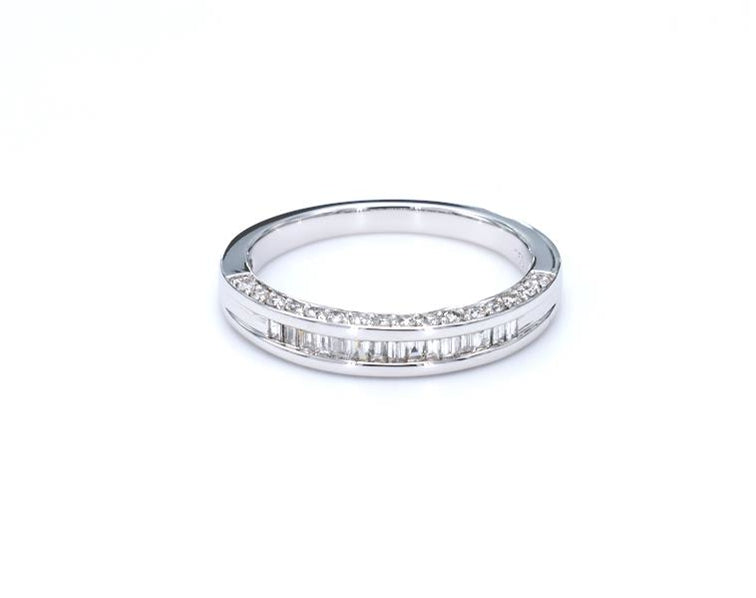 Baguette Diamond Designer Ring