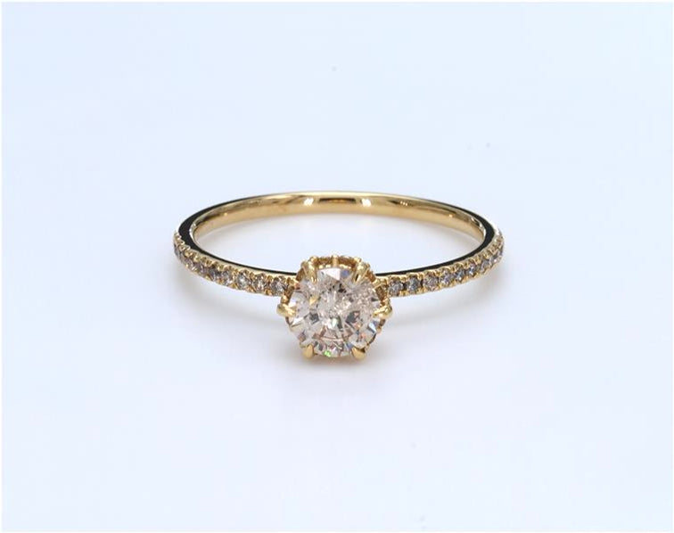 Champagne Classic Diamond Ring