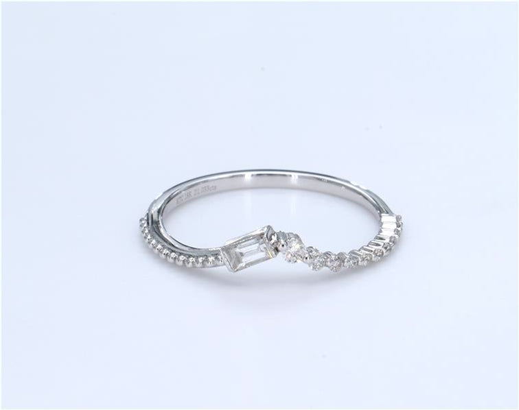 Baguette Diamond Designer Ring
