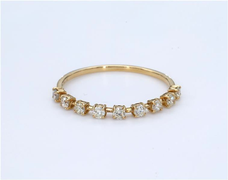 Medium Diamond Dainty Ring