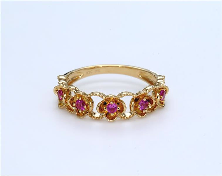 Lily Color Diamond Ring